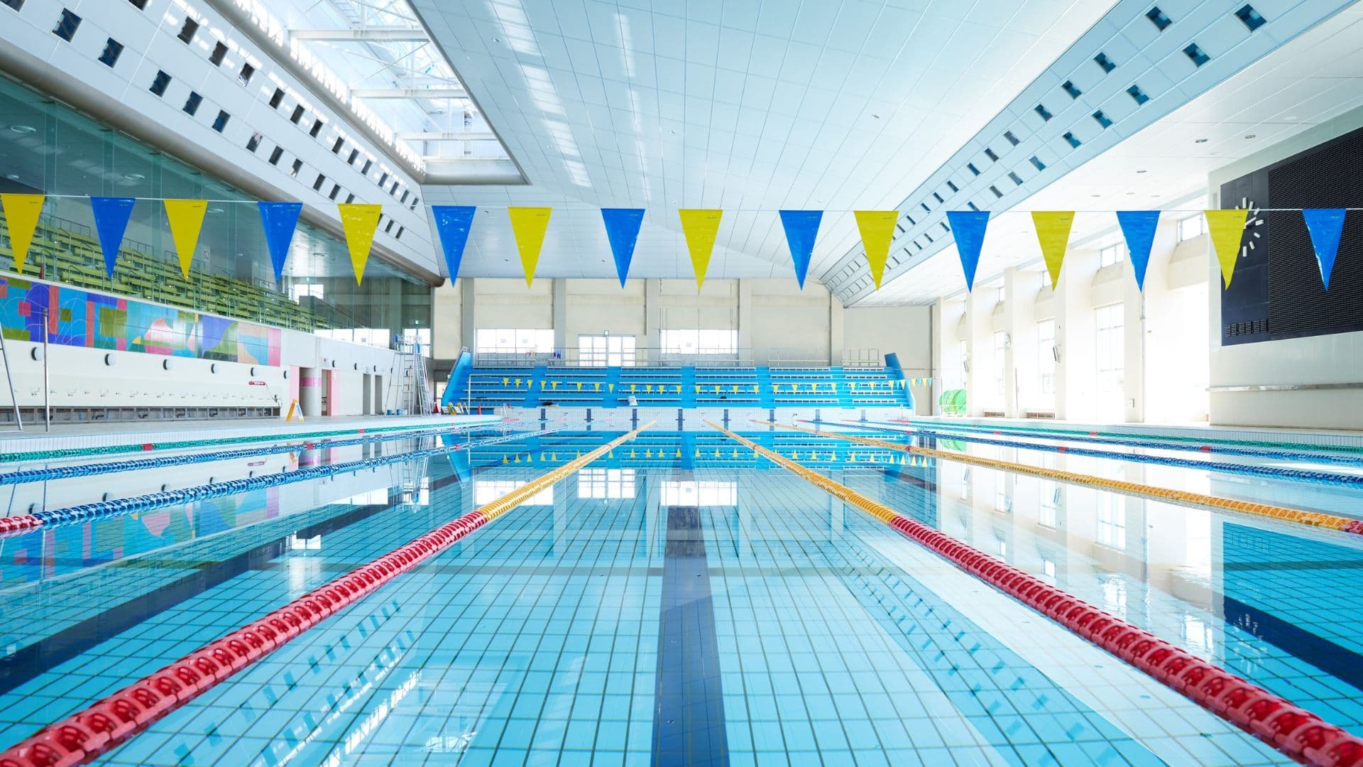 Competitive swimming training at Pro Swim Academy Kenya